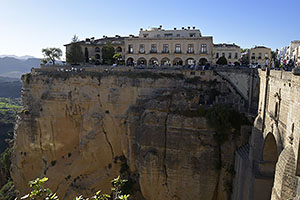 Ronda: Plaza de España, Puente Nuevo, 15.4.2023 Ronda