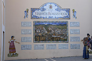 Ronda: Viajeros Románticos, Calle Armiñán, 15.4.2023 Ronda