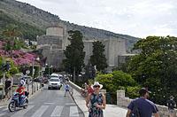 Dubrovnik: hradby, 5.6.2018 Dubrovnik