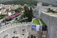 Dubrovnik: hradby, 5.6.2018 Dubrovnik