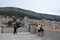 Dubrovnik: na hradbách, 5.6.2018 Dubrovnik