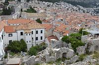 Dubrovnik: na hradbách, 5.6.2018 Dubrovnik