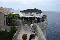 Dubrovnik: na hradbách, 5.6.2018 Dubrovnik