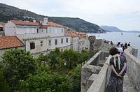 Dubrovnik: na hradbách, 5.6.2018 Dubrovnik
