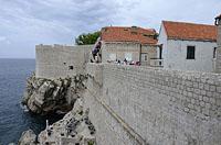 Dubrovnik: na hradbách, 5.6.2018 Dubrovnik