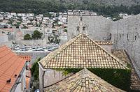Dubrovnik: na hradbách, 5.6.2018 Dubrovnik