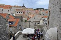 Dubrovnik: na hradbách, 5.6.2018 Dubrovnik