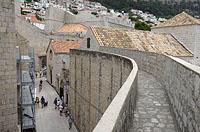 Dubrovnik: na hradbách, 5.6.2018 Dubrovnik