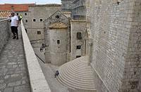 Dubrovnik: na hradbách, 5.6.2018 Dubrovnik