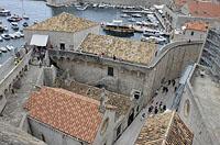 Dubrovnik: na hradbách, 5.6.2018 Dubrovnik