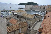 Dubrovnik: na hradbách, 5.6.2018 Dubrovnik