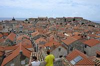 Dubrovnik: na hradbách, 5.6.2018 Dubrovnik
