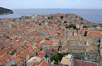 Dubrovnik: na hradbách, 5.6.2018 Dubrovnik