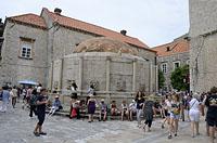 Dubrovnik: Velika Onofrijeva fontana, 5.6.2018 Dubrovnik