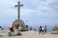 Dubrovnik: vrchná stanica lanovky na vrchu Srđ, 5.6.2018 Dubrovnik