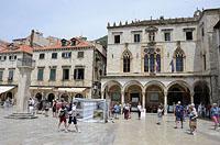 Dubrovnik: Stradun, Sponza, 5.6.2018 Dubrovnik