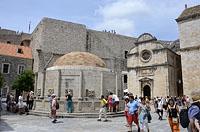 Dubrovnik: Velika Onofrijeva fontana, Crkva sv. Spasa, 5.6.2018 Dubrovnik