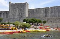 Dubrovnik: západný prístav, 5.6.2018 Dubrovnik