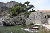 Dubrovnik: západný prístav, 5.6.2018 Dubrovnik