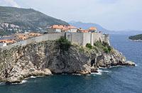 Dubrovnik: mestské hradby, 5.6.2018 Dubrovnik