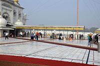 Dilli: Gurudwara Bangla Sahib, 23.2.2015 Dilli