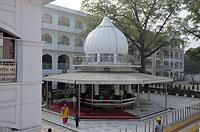 Dilli: Gurudwara Bangla Sahib, 23.2.2015 Dilli