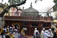 Dilli: Nizamuddin Dargah a Jamaat Khana, 23.2.2015 Dilli