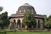 Dilli: hrobka Sikander Lodi, 23.2.2015 Dilli