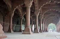 Dilli: Diwan-i-Aam, Red fort, 24.2.2015 Dilli