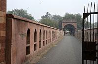 Dilli: most k Salimgarh Fort, 24.2.2015 Dilli