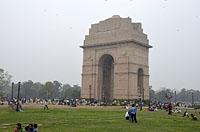 Dilli: India gate, 24.2.2015 Dilli