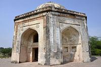 Dilli: archeologický park Mehrauli, 12.3.2015 Dilli