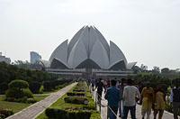 Dilli: Lotos temple, 12.3.2015 Dilli