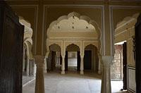 Jaipur: Hawa Mahal - Palác vetrov, 2.3.2015 Jaipur