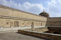 Jaipur: Hawa Mahal - Palác vetrov, 2.3.2015 Jaipur