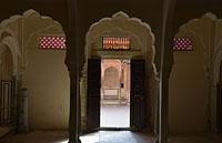 Jaipur: Hawa Mahal - Palác vetrov, 2.3.2015 Jaipur