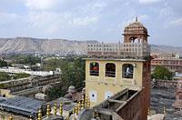 Jaipur: Hawa Mahal - Palác vetrov, 2.3.2015 Jaipur