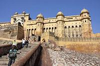 Jaipur: Amer (Amber) Palace, 3.3.2015 Jaipur