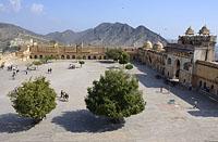 Jaipur: Amer (Amber) Palace, 3.3.2015 Jaipur