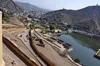 Jaipur: jazero Maota, 3.3.2015 Jaipur