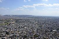 Jaipur: pohľad na mesto z Nahargarh Fort, 3.3.2015 Jaipur