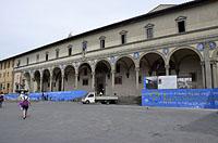 Florencia: Museo degli Innocenti, Piazza della Santissima Annunziata, 19.5.2015 Florencia