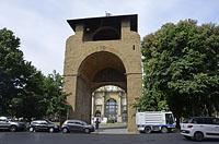 Florencia: Porta S. Gallo, Piazza della Liberta, 19.5.2015 Florencia