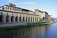 Florencia: Corridoio Vasariano, 19.5.2015 Florencia