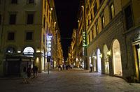 Florencia: Via dei Calzaiuoli, 19.5.2015 Florencia