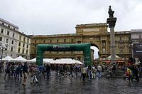 Florencia: Piazza della Repubblica, 20.5.2015 Florencia