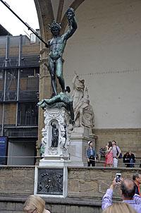 Florencia: Loggia dei Lanzi, 20.5.2015 Florencia