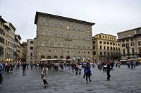 Florencia: Piazza della Signoria, 20.5.2015 Florencia