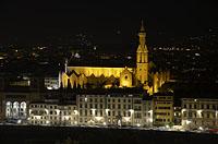 Florencia: pohľad z Piazzale Michelangelo, 20.5.2015 Florencia