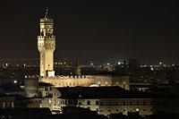 Florencia: pohľad z Piazzale Michelangelo, 20.5.2015 Florencia